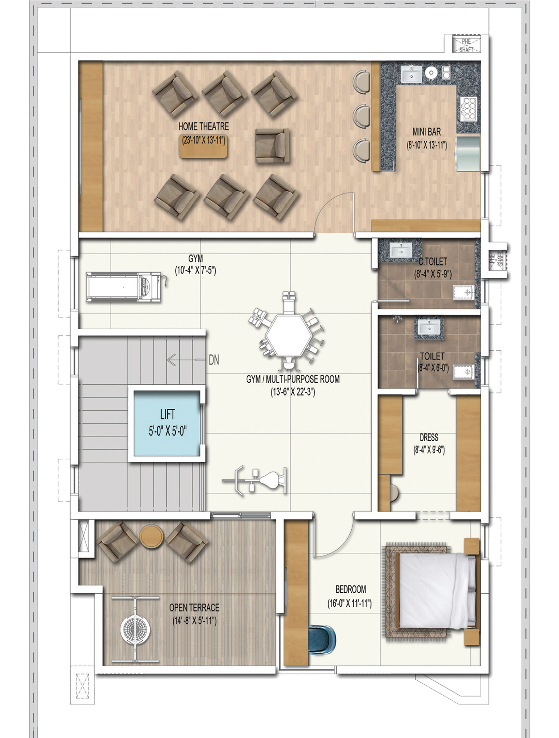 Terrace Plan